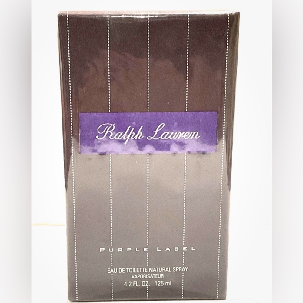NIB Ralph Lauren Purple Label EDT Natural Spray Vaporisateur 4.2 fl oz
